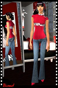 Tenue pour sims 2 par Biced pour milkazen.net