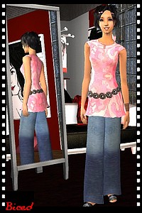 Tenue pour sims 2 par Biced pour milkazen.net