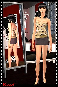 Tenue pour sims 2 par Biced pour milkazen.net