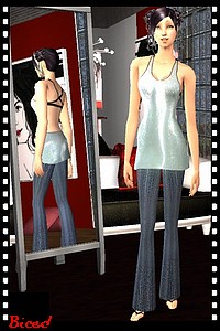 Tenue pour sims 2 par Biced pour milkazen.net