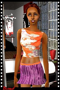 Tenue pour sims 2 par Biced pour milkazen.net