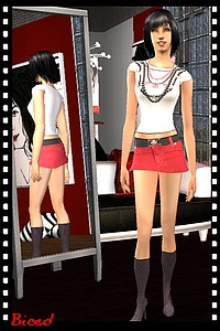 Tenue pour sims 2 par Biced pour milkazen.net