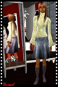 Tenue pour sims 2 par Biced pour milkazen.net