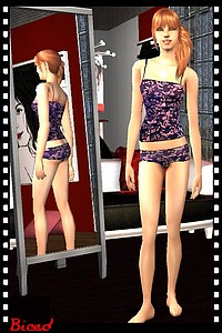 Tenue pour sims 2 par Biced pour milkazen.net