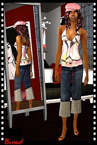 Tenue pour sims 2 par Biced pour milkazen.net