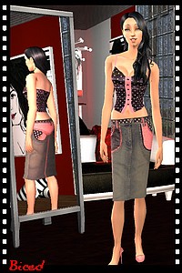 Tenue pour sims 2 par Biced pour milkazen.net