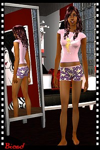 Tenue pour sims 2 par Biced pour milkazen.net