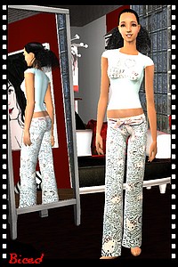 Tenue pour sims 2 par Biced pour milkazen.net