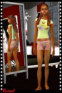 Tenue pour sims 2 par Biced pour milkazen.net