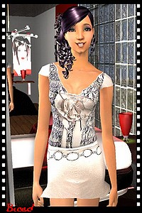 Tenue pour sims 2 par Biced pour milkazen.net