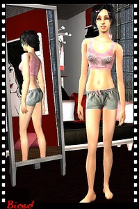 Tenue pour sims 2 par Biced pour milkazen.net