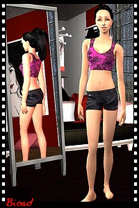 Tenue pour sims 2 par Biced pour milkazen.net