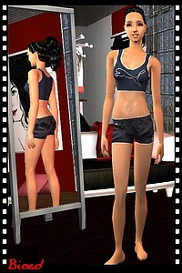 Tenue pour sims 2 par Biced pour milkazen.net