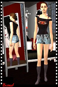 Tenue pour sims 2 par Biced pour milkazen.net