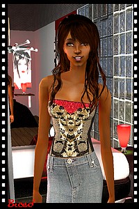 Tenue pour sims 2 par Biced pour milkazen.net