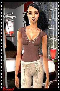 Tenue pour sims 2 par Biced pour milkazen.net