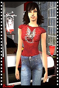 Tenue pour sims 2 par Biced pour milkazen.net