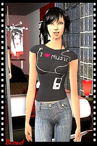 Tenue pour sims 2 par Biced pour milkazen.net