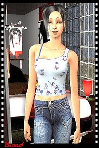 Tenue pour sims 2 par Biced pour milkazen.net