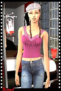 Tenue pour sims 2 par Biced pour milkazen.net