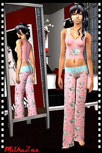 Tenue pour sims 2 par Biced pour milkazen.net