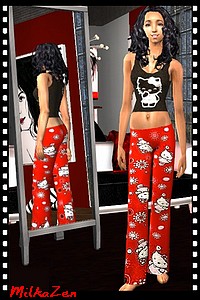 Tenue pour sims 2 par Biced pour milkazen.net