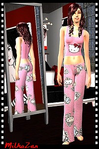 Tenue pour sims 2 par Biced pour milkazen.net