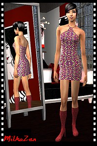 Tenue pour sims 2 par MilkaZen pour milkazen.net