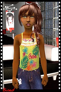 Tenue pour sims 2 par Biced pour milkazen.net