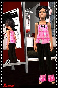 Tenue pour sims 2 par Biced pour milkazen.net