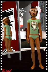 Tenue pour sims 2 par Biced pour milkazen.net