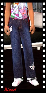 Tenue pour sims 2 par Biced pour milkazen.net