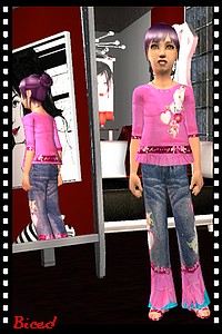 Tenue pour sims 2 par Biced pour milkazen.net