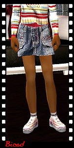 Tenue pour sims 2 par Biced pour milkazen.net