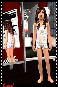 Tenue pour sims 2 par Biced pour milkazen.net