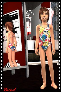 Tenue pour sims 2 par Biced pour milkazen.net