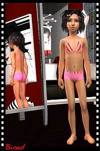 Tenue pour sims 2 par Biced pour milkazen.net