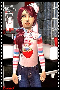 Tenue pour sims 2 par Biced pour milkazen.net