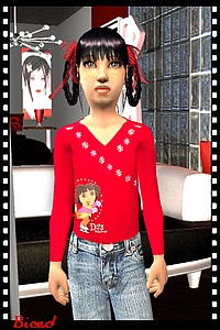 Tenue pour sims 2 par Biced pour milkazen.net