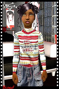 Tenue pour sims 2 par Biced pour milkazen.net