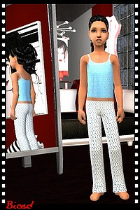 Tenue pour sims 2 par Biced pour milkazen.net