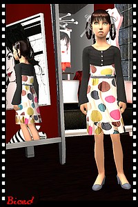 Tenue pour sims 2 par Biced pour milkazen.net