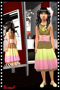 Tenue pour sims 2 par Biced pour milkazen.net