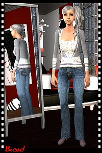 Tenue pour sims 2 par Biced pour milkazen.net