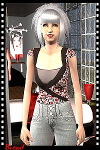 Tenue pour sims 2 par Biced pour milkazen.net