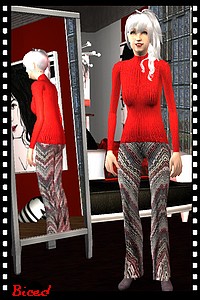 Tenue pour sims 2 par Biced pour milkazen.net