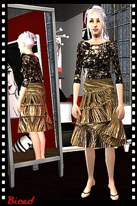 Tenue pour sims 2 par Biced pour milkazen.net