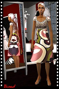 Tenue pour sims 2 par Biced pour milkazen.net