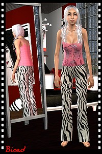 Tenue pour sims 2 par Biced pour milkazen.net