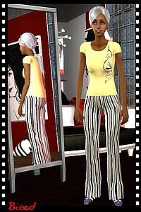 Tenue pour sims 2 par Biced pour milkazen.net